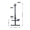 ZXFF Adjustable Rehabilitation Machine, Upper and Lower Limb Trainer, Home Exercise Bike, Mini Bike, Hand, Foot and Leg Strength Training, Rehabilitation Training view 2