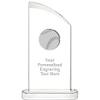 10" Baseball Aspiration Crystal Award, Personalized Baseball Crystal Trophy, Add Your Own Engraving Included, Prime view 1