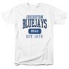 Creighton University Official Founded Date Unisex Adult T-Shirt, White, 5X-Large view 1