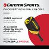 GAMMA Sports Conqueror Pickleball Paddle, Graphite Composite Surface and Honeycomb Grip, Discovery view 4