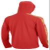 Zubaz Officially Licensed Men's NFL Solid Elevated Lw Hooie with Team Camo Liner, San Francisco 49ers, Size Small view 2