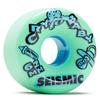 Seismic Crybaby Mint 80a Longboard Wheels - Mint - 62mm-1 view 1
