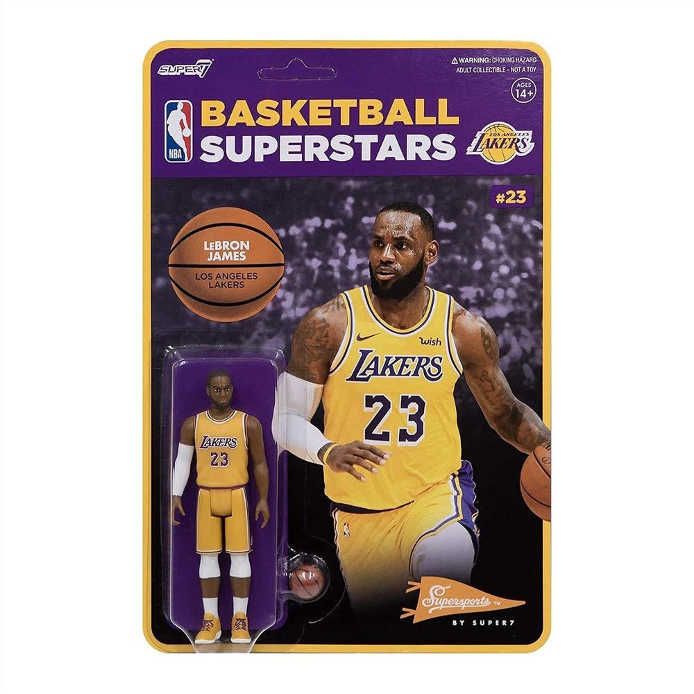 NBA Supersports Figure - Lebron James (Lakers)