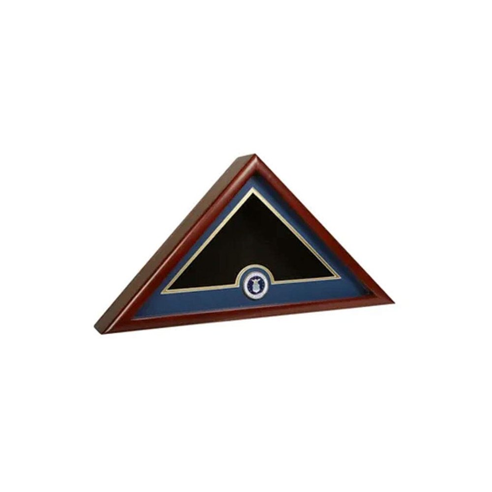 Flags Connections US Flag Display Case with Air Force Medallion