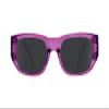 Spy Genre Translucent Magenta Matte Black - Happy Gray view 2