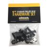 Tensor Trucks Alloy Polished Skateboard Trucks - 4.25" Hanger 6.75" Axle with 1" Raven Black Hardware - Bundle of 2 Items view 3