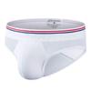 JOCKMAIL Men Briefs Underwear Mesh Soft Cotton Low Rise Men Underwear Briefs (XL, White2) view 1