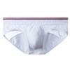 JOCKMAIL Men Briefs Underwear Mesh Soft Cotton Low Rise Men Underwear Briefs (XL, White2) view 2