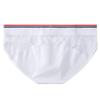 JOCKMAIL Men Briefs Underwear Mesh Soft Cotton Low Rise Men Underwear Briefs (XL, White2) view 3