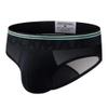 JOCKMAIL Men Briefs Underwear Mesh Soft Cotton Low Rise Men Underwear Briefs (XL, Black2) view 1