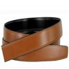 160506 Reversible Belt Strap Replacement Genuine Leather Dress Belt Strap, 1-1/4" (32mm) Wide (Black/Tan, 42) view 3