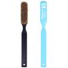 Climbing Chalk Brush with Thick Ultra Durable Boar's Hair Bristles, Bouldering Brush with Ergonomic Handle Portable with Climbing Chalk Bag(Not Included) for Climbing Wall Holds (Black+Light Blue) view 1