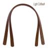 Flybloom 2 Pcs Multifunctional Bag Strap Handbag Replacement Strap Detachable Shoulder Bag Strap(Dark Brown) view 2