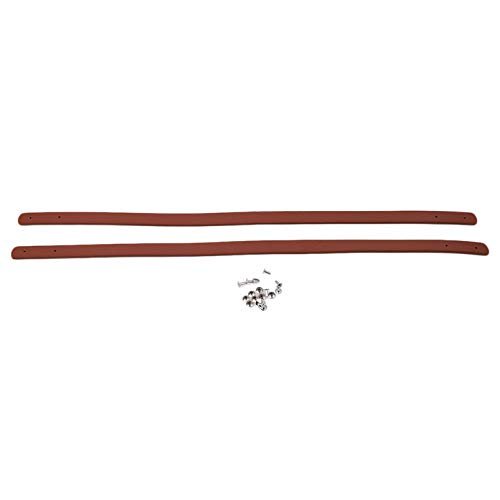 Flybloom 2 Pcs Multifunctional Bag Strap Handbag Replacement Strap Detachable Shoulder Bag Strap(Light Brown)