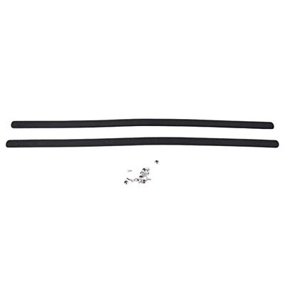 Flybloom 2 Pcs Multifunctional Bag Strap Handbag Replacement Strap Detachable Shoulder Bag Strap(Black)