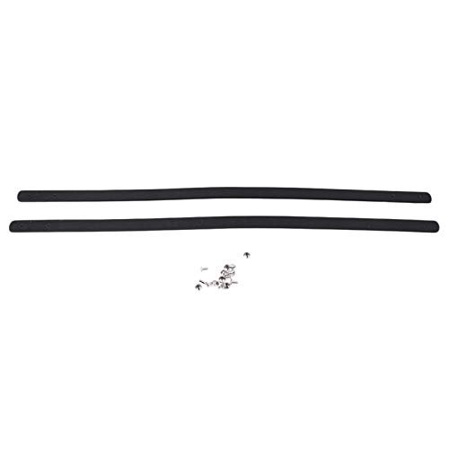 Flybloom 2 Pcs Multifunctional Bag Strap Handbag Replacement Strap Detachable Shoulder Bag Strap(Black)