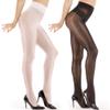 ARRUSA Women's Super Sexy Shiny Sheer Control Top Footed Tights Silk Stockings Ultra Shimmery High Waist Pantyhose view 1