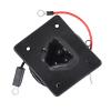 Roykaw Golf Cart Charger Receptacle for EZGO TXT RXV 48 Volts Golf Cart Delta-Q Charger Plug with Wires, Handle EZGO Charging Port, OEM# 602529 view 4