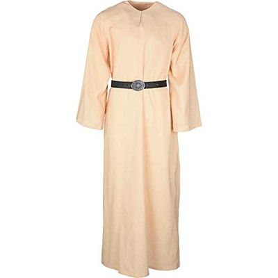 THE MEDIEVALS Mens Celtic Ritual Robe, Camel - Large