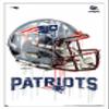 Trends International NFL New England Patriots - Drip Helmet 20 Wall Poster, 22.375" x 34", White Framed Version view 1