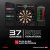 Arachnid Cricket Maxx 4.0 Electronic Dartboard Cabinet Set - Stylish Woodgrain Doors - 37 Game Types with 217 Variations - Heckler Feature + Solo Play - Includes Six Soft Tip Darts view 2