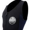 Alder Quatro 3/2mm Front Zip Long John Wetsuit - Black/Blue WS21MQF S view 3