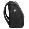 Innova Excursion Disc Golf Backpack Bag, Holds 25 Discs, Spacious Side Pocket, Rain Cover Included Black view 3