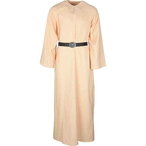 THE MEDIEVALS Mens Celtic Ritual Robe, Camel - 3X-Large