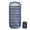 BISINNA XXL Sleeping Bag(90.55"x39.37") for Big and Tall Adults,3-4 Seasons Plus Size Warm and Comfortable Waterproof Lightweight Sleeping Bag Great for Camping Backpacking Hiking Indoor & Outdoor view 1