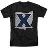 Xavier University Official State Shape Unisex Adult T-Shirt, Black, 5X-Large view 1