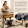 Lifepro Portable Under Desk Elliptical Exercise Machine - Motorized Pedal Exerciser for Home Workouts, Muscle Toning, Energy Boost - Mini Foot & Leg Exerciser with Fitness App view 3