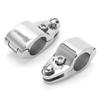 Acouto hinged jaw Slide, 2pcs Marine Jaw Slides Stainless Steel Boat Marine Hinged Upper Jaw Slide Hardware Fittings Top Hinge Rail Mount(30mm) view 1