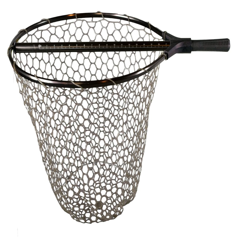 Adamsbuilt Fishing ABGABN22-Aluminum Boat Net 22" with Camo Ghost Netting