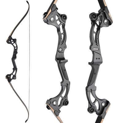 AMEYXGS Archery 64" Takedown Recurve Bow and Arrow Set 30-55lbs Hunting Bow Longbow Outdoor Shooting Target Practice Adult Bow Right Handed (Bow, 45lb)