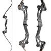 AMEYXGS Archery 64" Takedown Recurve Bow and Arrow Set 30-55lbs Hunting Bow Longbow Outdoor Shooting Target Practice Adult Bow Right Handed (Bow, 45lb) view 1