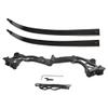 AMEYXGS Archery 64" Takedown Recurve Bow and Arrow Set 30-55lbs Hunting Bow Longbow Outdoor Shooting Target Practice Adult Bow Right Handed (Bow, 45lb) view 4