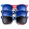 CaseTank 3Pcs American Flag Sunglasses, 4th of July Decor Party Accessories, Independence Day Decorations view 2