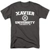 Xavier University Official Circle Logo Unisex Adult T-Shirt, Charcoal, 5X-Large view 1