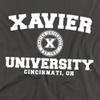 Xavier University Official Circle Logo Unisex Adult T-Shirt, Charcoal, 5X-Large view 2