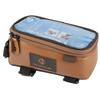 M-Wave Unisex Adult Rotterdam Top XL LE Top Tube Bag, Tan view 1