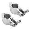 Acouto Bimini Top Jaw Slide 22mm/0.87in 2pcs 316 Stainless Steel Boat Hinged Upper Jaw Slide Marine Hardware Fittings Tip Style Accessories view 1
