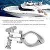 Acouto Bimini Top Jaw Slide 22mm/0.87in 2pcs 316 Stainless Steel Boat Hinged Upper Jaw Slide Marine Hardware Fittings Tip Style Accessories view 2