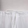 Kumeng 1 Hoop White Girls' Petticoats Children Slip Flower Girl Petticoat Little Kids Girls' Petticoat (White-2 hoop-length 15.74", Medium) view 3