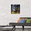 NBA Memphis Grizzlies - Ja Morant 20 Wall Poster, 22.4L" x 14.7W", White Framed Version view 2