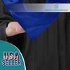 Endea Graduation Premium Adult V Stole Solid Color Unisex (Royal Blue) view 2