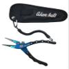 Adamsbuilt Fishing APCBB75-7.5In Aluminum Plier W/Side Cutter, Blue W/Black Rubberized Handle view 1