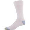 GOLDTOE Men's Nantucket Crew Socks, 3-Pairs, Blush/Pewter/Royal, Large view 3