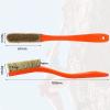 Climbing & Bouldering Brush with Natural Firm Boar's Hair Bristles and Durable Handle, Climbing Chalk Brush Designed for Ultimate Performance on Climbing Wall Indoor or Outdoor (Black&Grey) view 2
