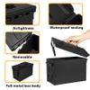 GUGULUZA Metal Ammo Can .30 & .50 Cal 2-Pack, Lockable Ammo Storage Case, Military Waterproof & Airtight Containers Box for Shotgun, Rifles, Pistols (Black-30 & 50 Cal) view 3