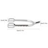 Pssopp Chrome Plated Spurs, Zinc Alloy Narrow Spur Plated Spurs Women's English Spur Narrow Spurs Youth Chrome Plated Spurs (Silver and White) view 2